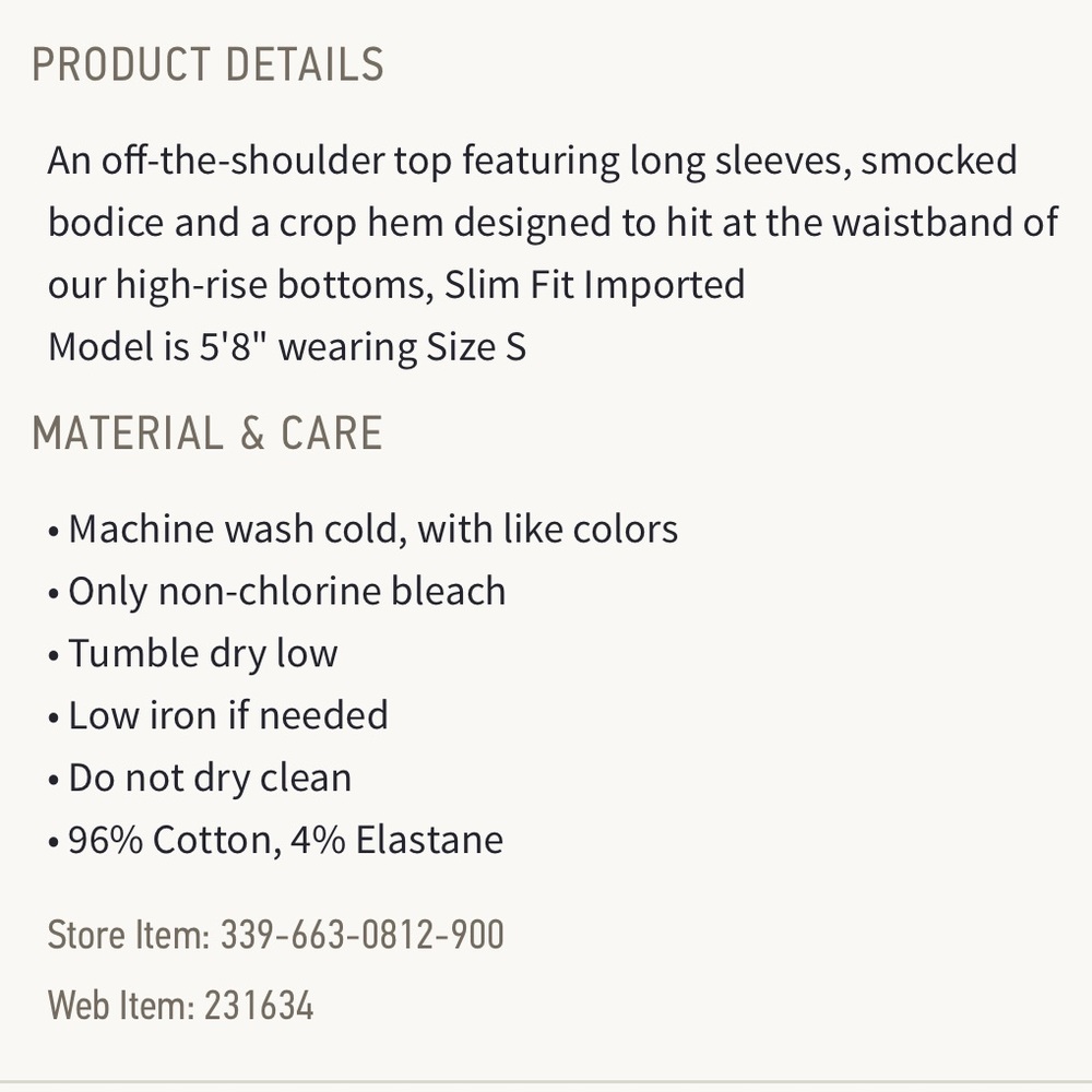 New Hollister crop top - Picture 5 of 8
